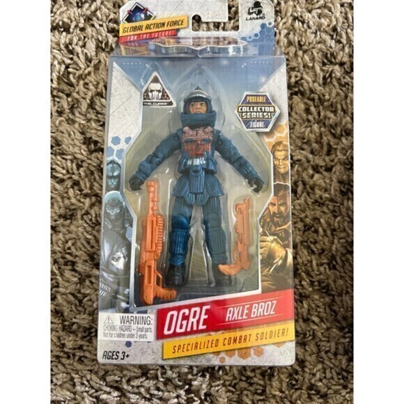 The Corps Universe! OGRE AXLE BROZ 4" Poseable Action Figure COLLECTOR‎ SERIES - Picture 1 of 3